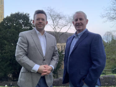 Llandaff Conservatives Matt Smith and Sean Driscoll